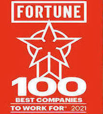 Fortune 100 Best Companies to Work for 2021