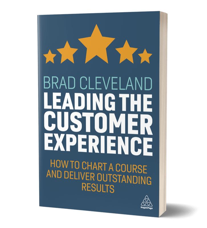Leading the customer experience book cover